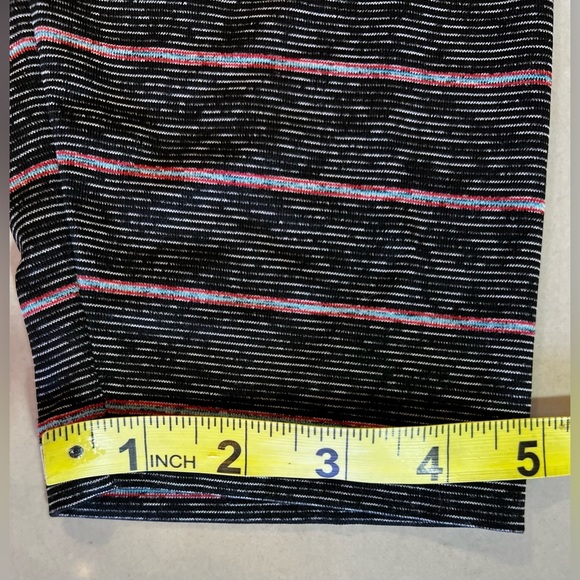 Mens Antigua Performance 1/2 Zip Size XXL “Logo” Top Color Charcoal Stripes - Picture 14 of 16